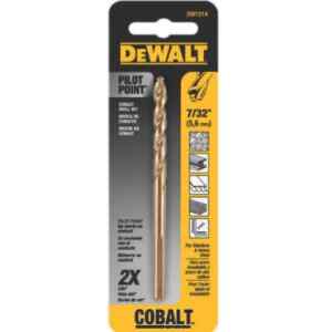 BROCA DE COBALTO, METAL Y MADERA, 7/32 PULG. MARCA DEWALT
