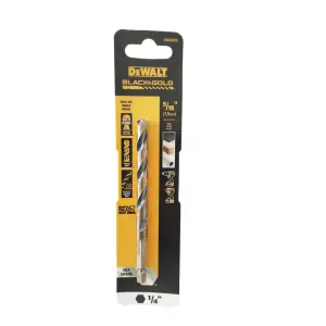BROCA HSS PARA METAL Y MADERA, DE 5/16 PULGADAS, VASTAGO HEXAGONAL DE 1/4 PULGADAS. MARCA DEWALT