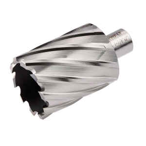 BROCA ANULAR HSS PARA METAL DE 1 7/8 X 2 PULGADAS VASTAGO 3/4. MARCA DEWALT