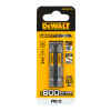SET 2 PUNTAS PHILLIPS MAXFIT ULTRA No. 2 X 2 PULGADAS DE LARGO, DISEÑO ANTI-SNAP QUE REDUCE LA ROTURA. DEWALT