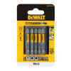 SET 5 PUNTAS PHILLIPS MAXFIT ULTRA No. 2 X 2 PULGADAS DE LARGO, DISEÑO ANTI-SNAP QUE REDUCE LA ROTURA. DEWALT