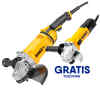 COMBO DE 2 PULIDORAS/ESMERILADORAS, 1 DE 9 PULG DWE4559-B3, 2400 WATTS Y 1  DE 4 1/2, DWE750-B3 750 WATTS. MARCA DEWALT