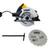 SIERRA CIRCULAR, 7-1/4 PULG, 1,500 WATTS, 5,500 RPM. MARCA DEWALT