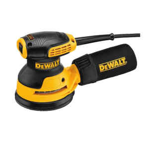 LIJADORA ROTO-ORBITAL, 5 PULGADAS, 280 WATTS, 12,000 OPM. MARCA DEWALT