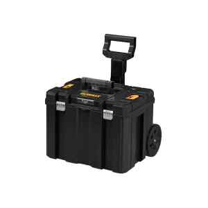 CAJA DE HERRAMIENTAS TSTAK DE GRAN CAPACIDAD LARGO 20 X ANCHO 17 X ALTO 29 PULGADAS, CON RUEDAS Y JALADOR. MARCA DEWALT