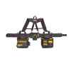 CARTUCHERA / PORTAHERRAMIENTAS CON CINTURON Y TIRANTES AJUSTABLE Y MULTIPLES COMPARTIEMIENTOS. MARCA DEWALT