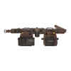 CARTUCHERA/PORTAHERRAMIENTAS DE CUERO CON CINTURON AJUSTABLE, MULTIPLES COMPARTIMIENTOS. MARCA DEWALT