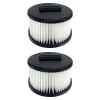 KIT DE 2 FILTROS HEPA PARA EXTRACTORES DE POLVO MODELO DWV010 DWV012. MARCA DEWALT