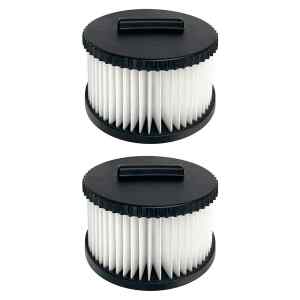 KIT DE 2 FILTROS HEPA PARA EXTRACTORES DE POLVO MODELO DWV010 DWV012. MARCA DEWALT