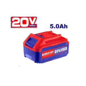 BATERIA 20 VOLTIOS, 5 AMPERIOS HORA, DE LITIO. MARCA EMTOP