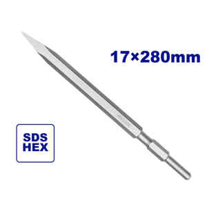 CINCEL DE PUNTA HEXAGONAL DE 17 X 280 MM, PARA MODELO EDBRH1301, ULDBRH1301. EMTOP