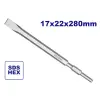 CINCEL PLANO HEXAGONAL DE 17 X 280 X 22 MM, PARA MODELOS EDBRH1301, ULDBRH1301. EMTOP