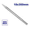 CINCEL DE PUNTA SDS MAX 12 PULGADAS DE LARGO. EMTOP