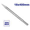 CINCEL DE PUNTA SDS MAX, 16 PULGADAS DE LARGO. EMTOP