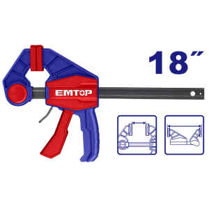PRENSA RAPIDA, 18 PULG. MARCA EMTOP