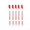 SET DE 5 HOJAS DE SIERRA CALADORA TIPO T, SEGUETA CORTE RAPIDO EN MADERA 6 TPI X 4 PULGADAS DE LARGO. MARCA EMTOP