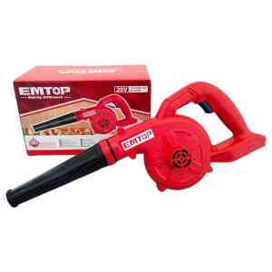 SOPLADORA INALAMBRICA DE 20 VOLTIOS, 18,000 RPM, SIN CARGADOR NI BATERIA. MARCA EMTOP