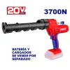 PISTOLA DE CALAFATEO INALAMBRICA 20V, CARTUCHO 10 PULG. APLICACION DE SILICON, SIKAFLEX, SIN BATERIA NI CARGADOR. EMTOP