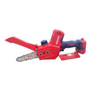 MOTOSIERRA INALAMBRICA MINI DE 20V, MOTOR BRUSHLESS ESPADA DE 6 PULG, AUTO LUBRICACION. SIN CARGADOR NI BATERIA. EMTOP