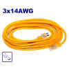 EXTENSION ELECTRICA AMARILLA, DE 8 METROS, CALIBRE 3X14 AWG. EMTOP