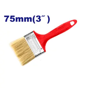 BROCHA MANGO DE PLASTICO DE 3 PULGADAS, IDEAL PARA PINTURA DE ACEITE. MARCA EMTOP