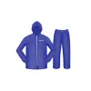 TRAJE IMPERMEABLE DE POLIESTER CON LONA EN EL INTERIOR, TALLA XL. MARCA EMTOP
