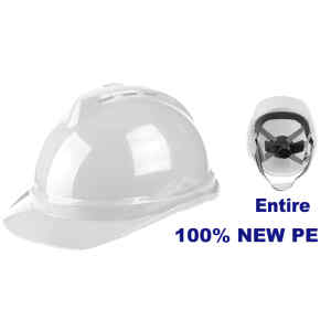 CASCO DE SEGURIDAD COLOR BLANCO. MARCA EMTOP