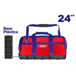 MALETIN/BOLSO PARA HERRAMIENTAS DE 24 PULGADAS, CARGA MAXIMA 25 KG. MARCO RIGIDO PARA FACIL APERTURA. EMTOP