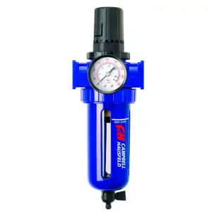 TRAMPA DE AGUA/FILTRO DE AGUA Y REGULADOR DE PRESION PARA COMPRESOR, 3/8 PULG. MARCA CAMPBELL HAUSFELD