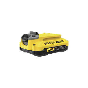 BATERIA 20 VOLTIOS, SOLO PARA LA LINEA V20, 1.5 AMPERIOS/HORA, DE LITIO. MARCA STANLEY