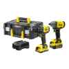 COMBO BARRENO/TALADRO PERCUTOR 1/2 Y LLAVE DE IMPACTO 1/2 PULG. INALAMBRICOS 20V, BRUSHLESS, EN CAJA PRO-STACK. STANLEY