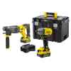 COMBO ROTOMARTILLO SDS PLUS 22MM Y LLAVE DE IMPACTO 1/2 PULG. INALAMBRICOS 20V, BRUSHLESS, EN CAJA PRO-STACK. STANLEY