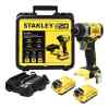 ATORNILLADOR DE IMPACTO, 20 VOLTIOS, INALAMBRICO, 2 BATERIAS, CARGADOR Y MALETA. MARCA STANLEY