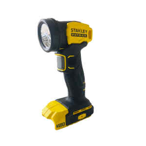 LINTERNA LED, INALAMBRICA, 20 VOLTIOS, SIN BATERIA NI CARGADOR. MARCA STANLEY