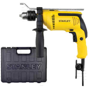 BARRENO/TALADRO PERCUTOR, DE 1/2 PULGADA, PARA CONCRETO, METAL Y MADERA, 700 WATTS. MARCA STANLEY