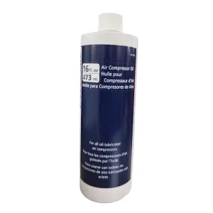 ACEITE PARA COMPRESOR, 1/2 LITRO, 16 ONZAS. MARCA CAMPBELL HAUSFELD