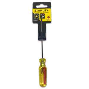 DESTORNILLADOR PRO, PUNTA GABINETE EXTRA LIVIANO, ANCHO DE PUNTA DE 1/8 PULG, LARGO DE BARRA 4 PULG. MARCA STANLEY