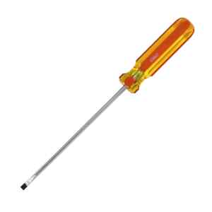 DESTORNILLADOR PRO PUNTA GABINETE EXTRA LIVIANO, ANCHO 1/8 PULG, LARGO BARRA 6 PULG, LARGO TOTAL DE 11 PULG. STANLEY