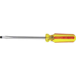 DESTORNILLADOR PRO BARRA CUADRADA, ANCHO DE PUNTA 1/4 PULG, LARGO BARRA 6 PULG, LARGO TOTAL 8-1/4 PULG. MARCA STANLEY