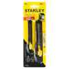 SET DE 2 CUCHILLAS SNAP-OFF BLOQUEO LATERAL, ANCHO-HOJA DE 9 Y 18 MILIMETROS, 13 Y 15 SEGMENTOS. MARCA STANLEY