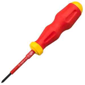 DESTORNILLADOR AISLADO, 1000V MAXSTEEL VDE, PUNTA PHILIPHS,No.2, LARGO 4 PULGADAS, 75MM. MARCA STANLEY