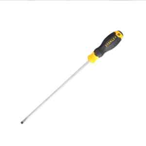 DESTORNILLADOR CUSHIONGRIP PUNTA ESTANDAR, ANCHO PUNTA 1/4 PULG, 6MM, LARGO 4 PULG, 100MM, GRANEL. STANLEY