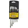 JUEGO DE 6 LLAVES CONBINADAS ANTISLIP MILIMETRICAS INCLUYE 8, 9, 10, 11, 13 Y 14 . MARCA STANLEY