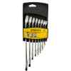 JUEGO DE 8 LLAVES CONBINADAS ANTISLIP MILIMETRICAS INCLUYE 8, 10, 11, 12, 13, 14, 17, 19 . MARCA STANLEY