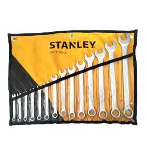 JUEGO DE 14 LLAVES COMBINADAS ANTISLIP PULGADAS DE 1/4  A 15/16 . MARCA STANLEY
