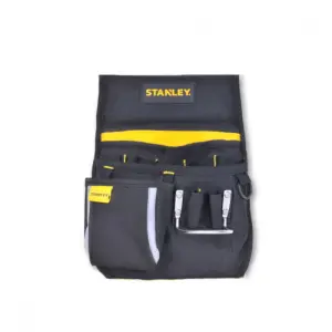 BOLSA/CARTUCHERA PARA HERRAMIENTAS,VARIOS BOLSILLOS, LARGO 9-1/2 PULG, PROFUNDIDAD 2 PULG, ALTURA 13-3/4. STANLEY