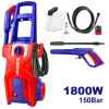 HIDROLAVADORA ELECTRICA, 1,800 WATTS, 110-120 VOLTIOS, PRESION MAX. 150 BAR 2,200 PSI. MARCA EMTOP