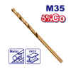 BROCA, METAL Y MADERA, 3/16 DE PULGADA, ACERO RAPIDO HSS CON ALEACION DE COBALTO. MARCA EMTOP