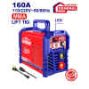 SOLDADORA INVERTER MMA/TIG LIFT, 160 AMPERIOS, 110 Y 220 VOLTIOS, TEGNOLOGIA INVERTER IGBT. MARCA EMTOP