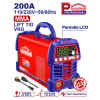 SOLDADORA INVERTER MMA/TIG LIFT, 200 AMPERIOS, 110 Y 220 VOLTIOS, PANTALLA LCD TEGNOLOGIA INVERTER IGBT. EMTOP